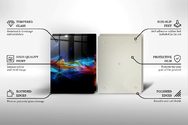 Deska do krojenia Kolorowy dym