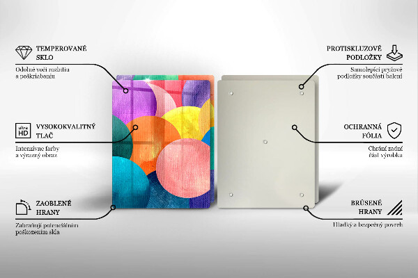 Deska do krojenia Barwne koła