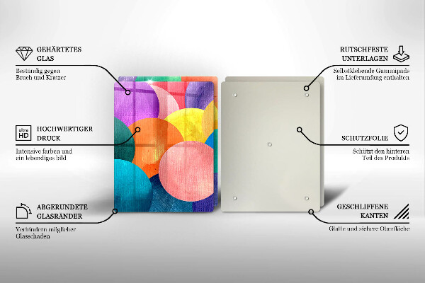 Deska do krojenia Barwne koła