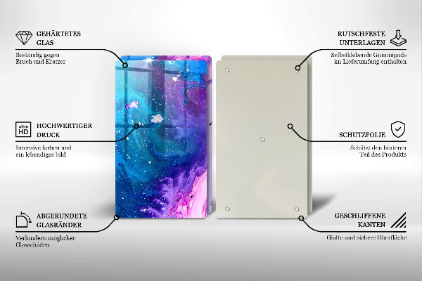 Deska do krojenia Abstrakcja tusze