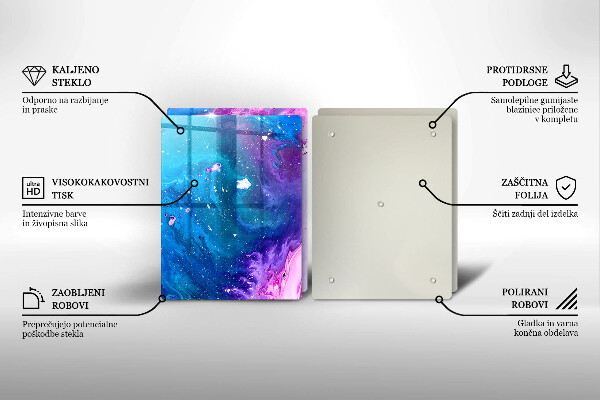 Deska do krojenia Abstrakcja tusze