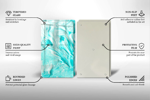 Deska do krojenia Farby abstrakcja