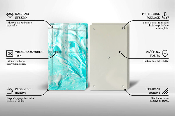 Deska do krojenia Farby abstrakcja