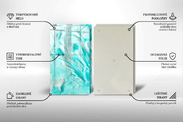 Deska do krojenia Farby abstrakcja