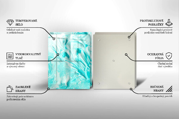 Deska do krojenia Farby abstrakcja