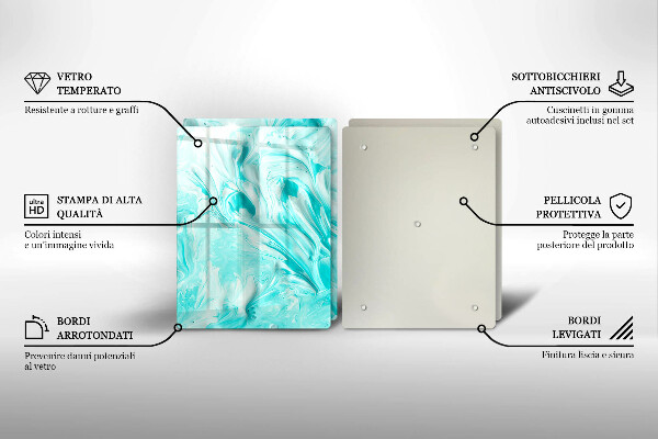 Deska do krojenia Farby abstrakcja