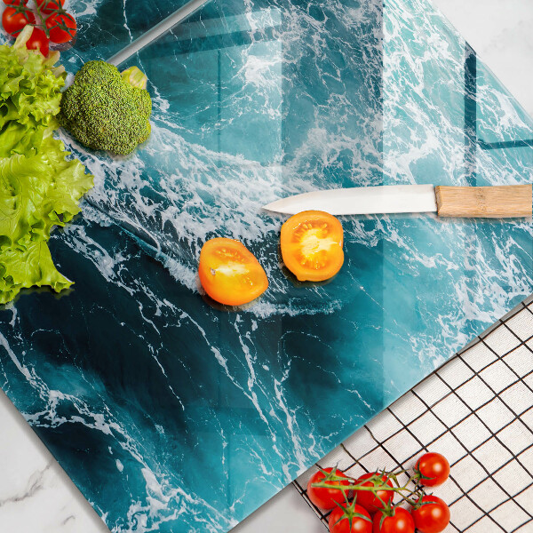 Deska do krojenia Spieniona fale wody