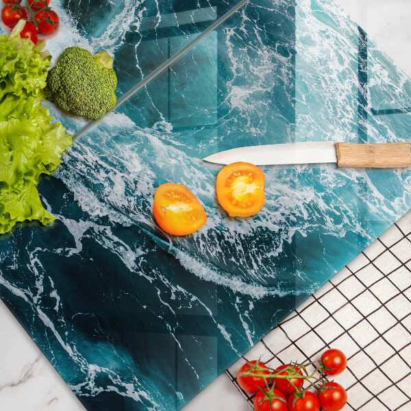 Deska do krojenia Spieniona fale wody