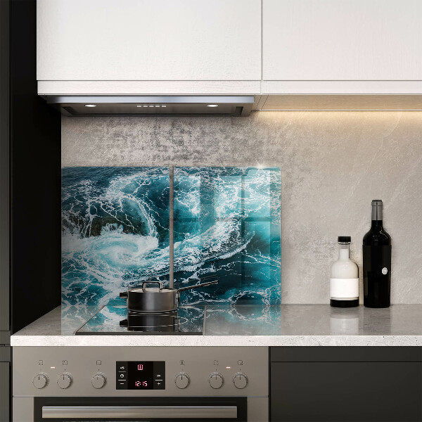 Deska do krojenia Spieniona fale wody