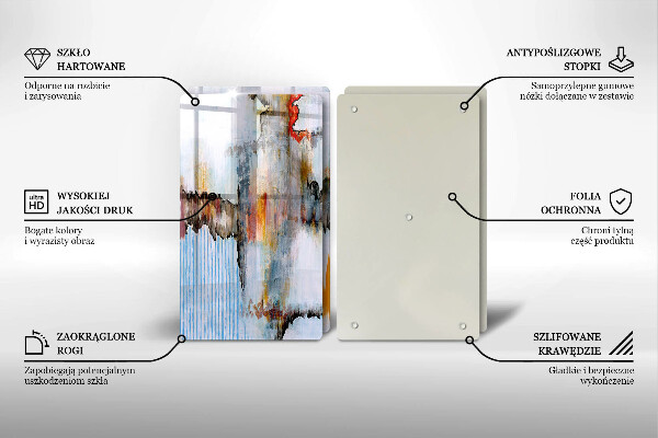 Deska do krojenia Farby abstrakcja