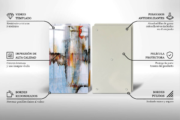 Deska do krojenia Farby abstrakcja