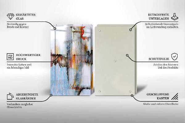 Deska do krojenia Farby abstrakcja