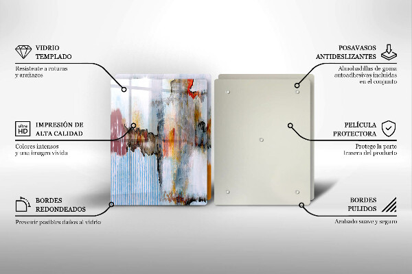 Deska do krojenia Farby abstrakcja