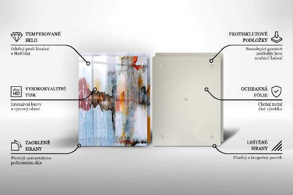 Deska do krojenia Farby abstrakcja