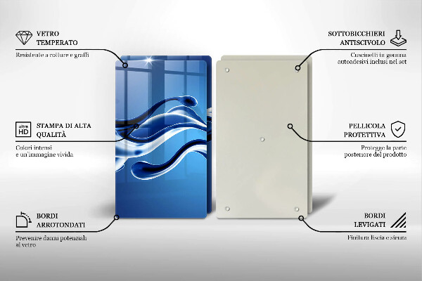 Deska do krojenia Płynna abstrakcja