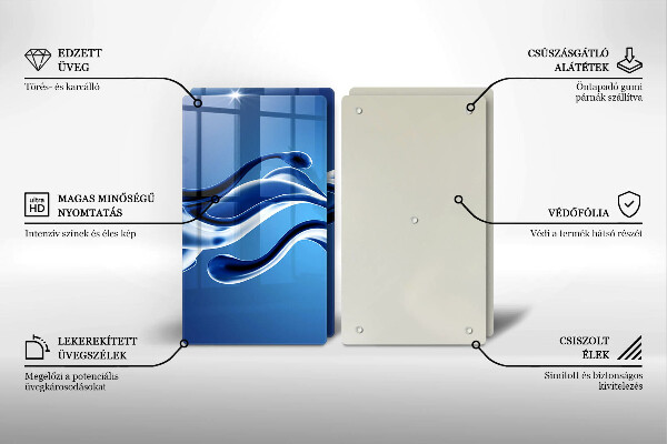 Deska do krojenia Płynna abstrakcja