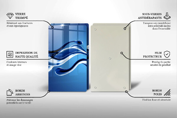 Deska do krojenia Płynna abstrakcja