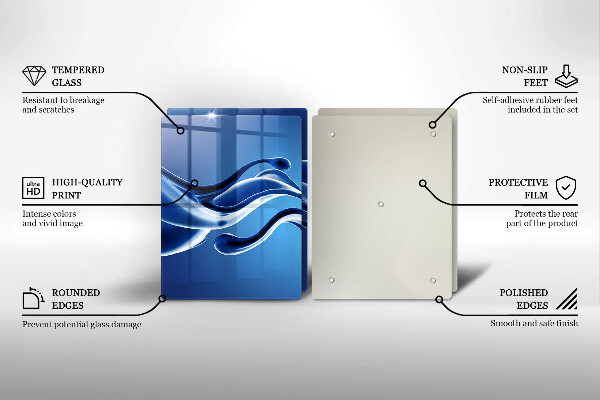 Deska do krojenia Płynna abstrakcja