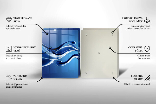 Deska do krojenia Płynna abstrakcja