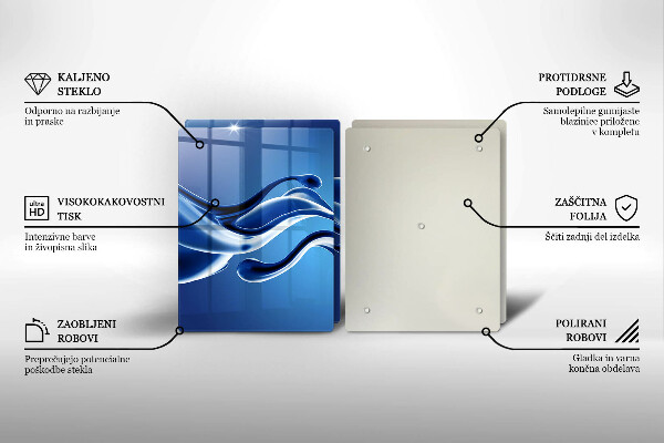 Deska do krojenia Płynna abstrakcja