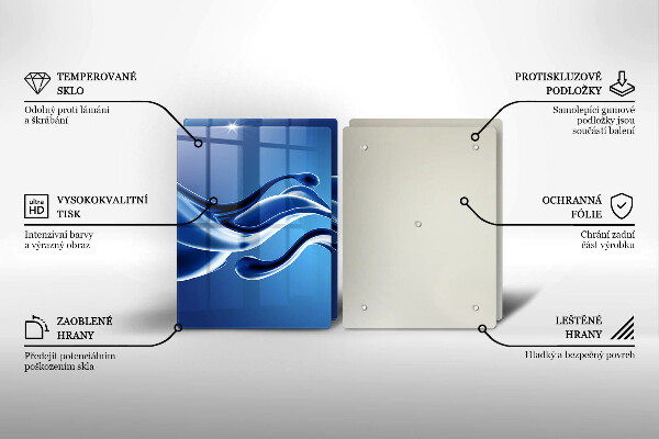 Deska do krojenia Płynna abstrakcja