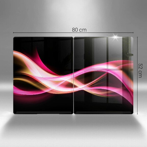 Deska do krojenia Abstrakcja neonowy dym