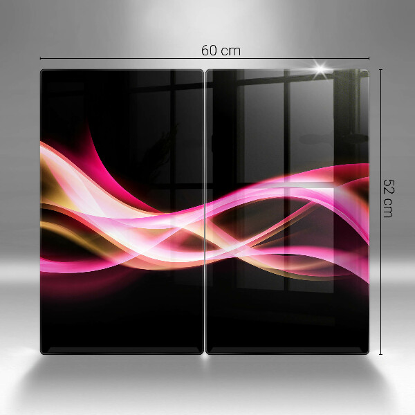 Deska do krojenia Abstrakcja neonowy dym