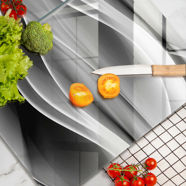 Deska do krojenia Abstrakcja linie dymu