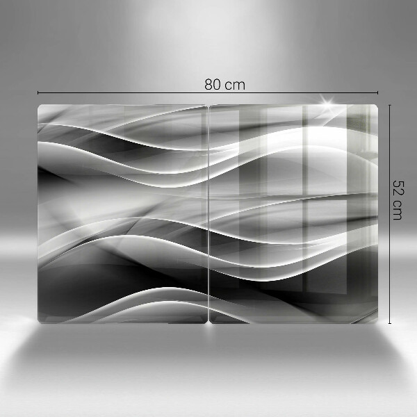 Deska do krojenia Abstrakcja linie dymu