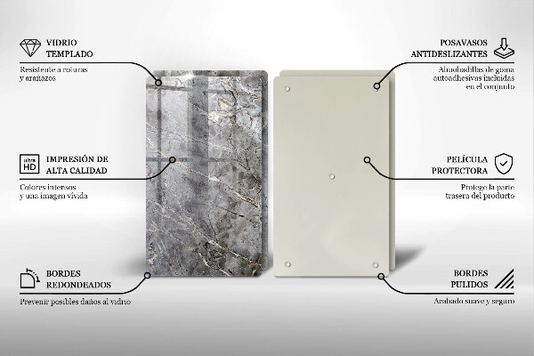 Deska do krojenia Tekstura kamienia