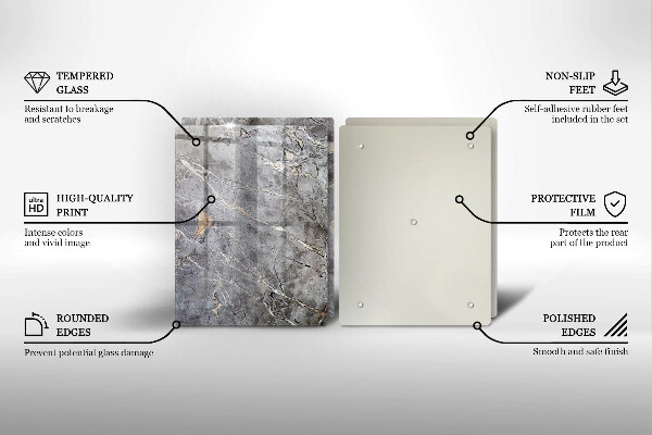 Deska do krojenia Tekstura kamienia