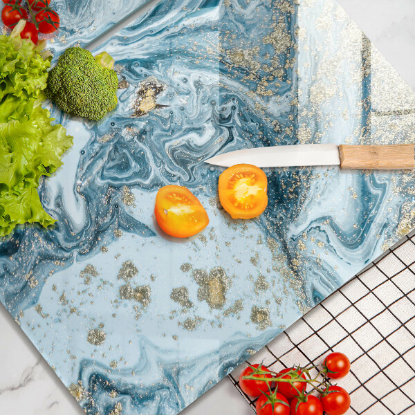 Deska do krojenia Struktura ze złotem