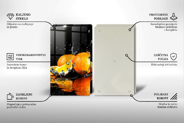 Deska do krojenia Soczyste owoce pomarańcze