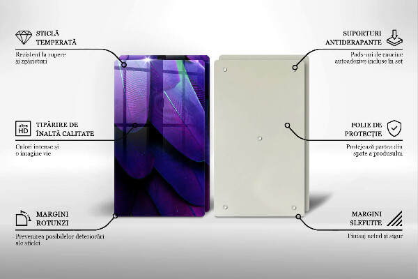 Deska do krojenia Neonowe pióra