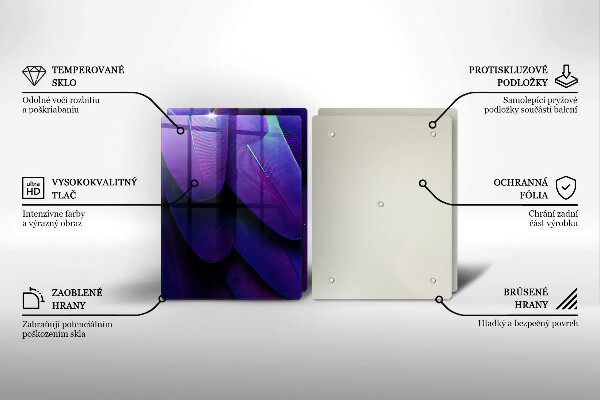 Deska do krojenia Neonowe pióra