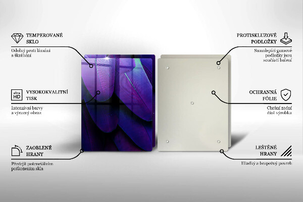 Deska do krojenia Neonowe pióra