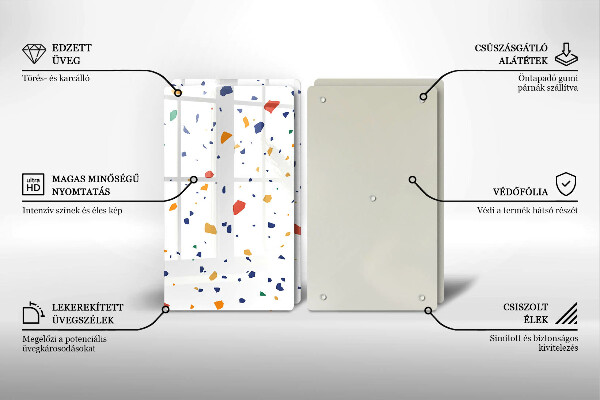 Deska do krojenia Kolorowy gres