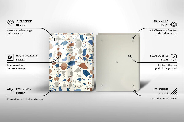 Deska do krojenia Ozdobny kamień gres