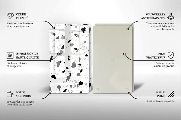 Deska do krojenia Kamień dekoracyjny gres