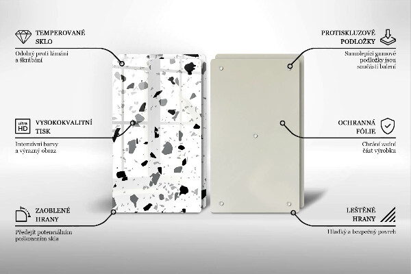 Deska do krojenia Kamień dekoracyjny gres