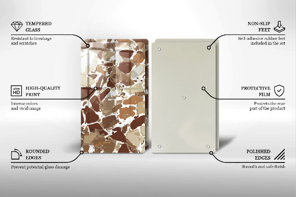 Deska do krojenia Kamień ozdobne plamy