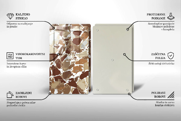 Deska do krojenia Kamień ozdobne plamy