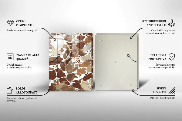 Deska do krojenia Kamień ozdobne plamy