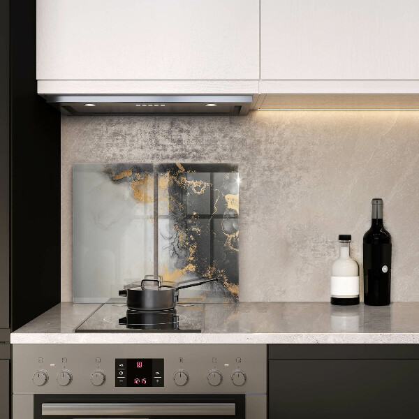 Deska do krojenia Abstrakcja ze złotem