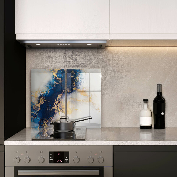 Deska do krojenia Abstrakcja z błękitem