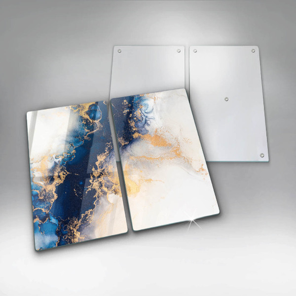 Deska do krojenia Abstrakcja z błękitem