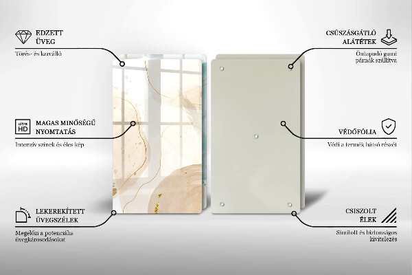 Deska do krojenia Jasne boho kształty