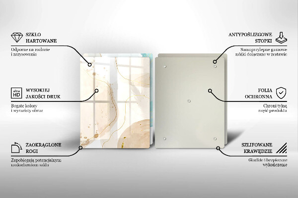 Deska do krojenia Jasne boho kształty