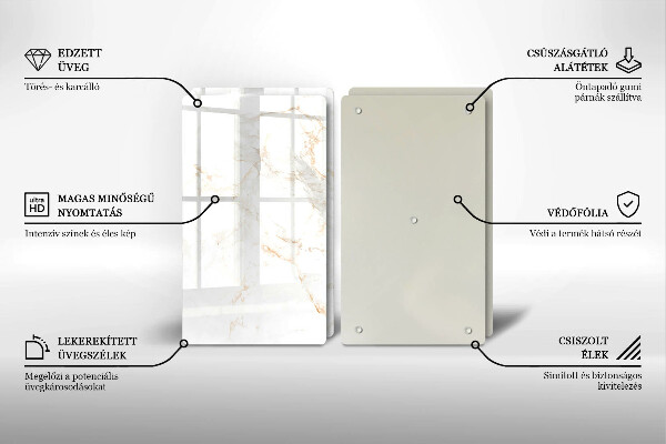 Deska do krojenia Elegancki kamień marmur