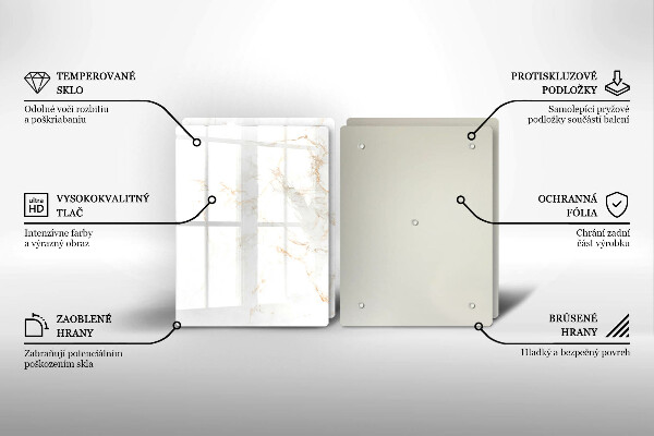 Deska do krojenia Elegancki kamień marmur